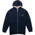 Salty Crew Coastal Sherpa Fleece Fleecejakke Med Full Glidelås