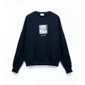 Family First for man. SF2502 Sweatshirt FF40 navy (M), Casual, Polyester