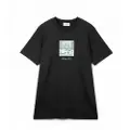 Family First for man. TF2502 T-shirt FF40 black (M), Casual, Cotton, Short sleeve