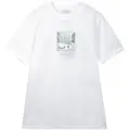 Family First for man. TF2502 T-shirt FF40 white (XXL), Casual, Cotton, Short sleeve