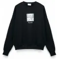 Family First for man. SF2502 Sweatshirt FF40 black (L), Casual, Polyester
