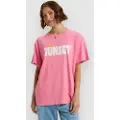 Roxy Sunnyoversize Easy T-skjorte rosa