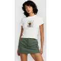 RVCA Spanky Loteria 411 T-skjorte hvit