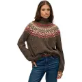 Superdry Fairisle Genser Med Høy Hals