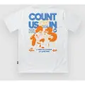 The Dudes Count Us In T-skjorte hvit