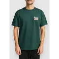 RVCA Rose Sign T-skjorte grønn