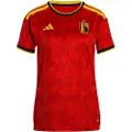 Adidas Belgium 26/27 Replica Hjem Kvinners T-skjorte Med Korte Ermer