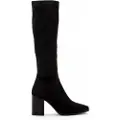 Mustang for woman. 55440 Rose boots black (40), 5 to 8 cm, Zip, Casual
