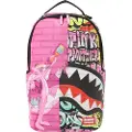 Sprayground Pink Panther Painting Over Graffiti DLXR Ryggsekk mønster