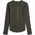 G-Star Henley Langarmet T-skjorte