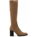 Mustang for woman. 55440 Rose beige boots (37), 5 to 8 cm, Zip, Casual