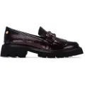 Carmela for woman. 16269804-BURDEOS Leather Shoes 162698 burgundy (39), 1 to 3 cm, None, Casual, Classic, Patent Leather