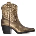 Xti for woman. 14430502-BRONCE Ankle boots 144305 gold (36), 3 to 5 cm, None, Casual