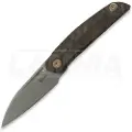 Reate VK-ANUB Copper Dark Matter Carbon Fiber foldekniv, Darkwashed
