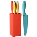 MasterChef Vivid Knivsett med 5 kniver - Fargerik - Kjent fra Norge