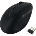 Kensington Pro Fit Left-Handed Ergo Wireless Mouse - Vertical mouse - 6 - Svart