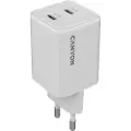 Canyon Cu45cc Gan 45w 2xpd Usb-c Vegglader
