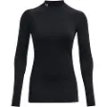 Under Armour Coldgear Authentics Mockneck Langarmet T-skjorte