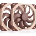 Noctua NF-A14X25 G2 PWM SX2-PP - Kabinettvifte - 140 mm (en pakke 2)