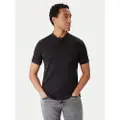 Calvin Klein Smooth Cotton Stand Collar Kortermet Poloskjorte