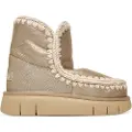 Mou for woman. MU.FW531002B Leather ankle boots Eskimo 18 bounce silver, golden (41), 5 to 8 cm, None, Casual