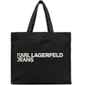 Karl Lagerfeld for woman. A1W50002 Duffel bag with black logo (OSFA), Casual, Sustainable, Recycled Cotton