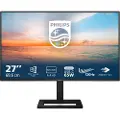 Philips 27E1N1300AE - LED-skjerm - 27 - 1920 x 1080 Full HD (1080p) @ 100 Hz - IPS - 1300:1 - 1 ms - HDMI, USB-C - høyttalere - teksturert svart
