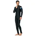Ist Dolphin Tech Ds20 Spandex Langarmet Neopren-drakt Med Glidelås På Ryggen