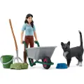 Schleich Pocket Set Muck-out and care set