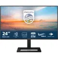 Philips 24E1N1300AE - LED-skjerm - 24 (23.8 synlig) - 1920 x 1080 Full HD (1080p) @ 100 Hz - IPS - 1300:1 - 1 ms - HDMI, USB-C - høyttalere - teksturert svart