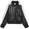 Puma T7 Pleather Bomberjakke