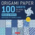 Tuttle Publishing Origami Paper Blue & White