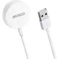 Deltaco lader til Apple Watch, USB-A, 1 m