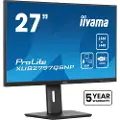 Iiyama 27" ProLite XUB2797QSNP-B1 - 2560x1440 (QHD) - 100Hz - IPS - 96W USB-C - KVM switch