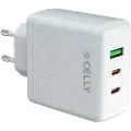 Celly Tc3gan65wevowh Usb-c Og Usb-c Vegglader 65w