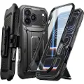 Supcase iPhone 17 Pro Unicorn Beetle Pro Hybrid-deksel - Svart