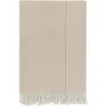 Hoie Ullpledd i 80% lammeull - Ekstra mykt lammeullpledd - Monte Viso beige