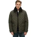 Superdry for man. M5012270A Quilted Estate Coach Jacket green (L), Casual, Recycled Polister, Sustainable