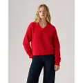Levi's for woman. 0037O-0000 Reese jumper red (XS), Casual, Cotton