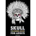 Art Therapy Coloring Skull Coloring Book for Adults