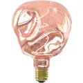 Calex E27 Dimbar LED-pære G125 rosa 4W 70lm 1800K
