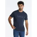 LOIS Jeans for man. 158373493 T-shirt Romeo navy (3XL), Casual, Cotton, Short sleeve