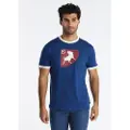 LOIS Jeans for man. 158443492 Michel blue T-shirt (M), Casual, Cotton, Short sleeve