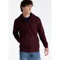 Six Valves for man. 560251134 Sweatshirt Basic maroon (XL), Casual, Cotton