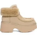 Ugg for woman. 1171532 Beige Esmee Leather Ankle Boots (41), 5 to 8 cm, Laces, Casual