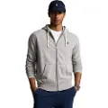 Ralph Lauren for man. 710813297002 RL grey hooded sweatshirt (M), Casual, Cotton