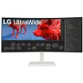 LG UltraWide 38BR85QC-W Monitor 95,29cm (37,5 Zoll) - QHD+, IPS, 1ms, 144Hz, HDMI, DisplayPort, USB-Hub, Ethernet [Energieklasse F] (38BR85QC-W.AEU)