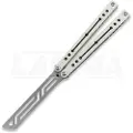 Squid Industries Winter Nautilus V2 balisong trainer, svart