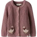 Lil´ Atelier Normal Passform Strikket Cardigan