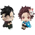Megahouse Demon Slayer Tanjiro Kamado Og Genya-figur 11 Cm
